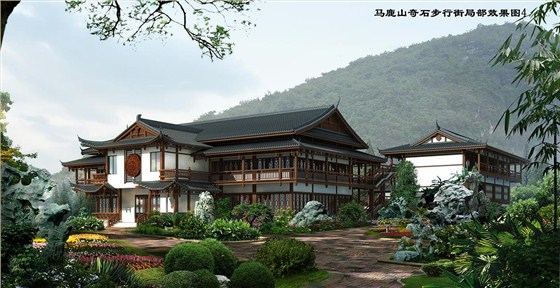 马鹿山公园景观规划方案设计图1