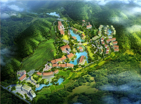 健康养老小镇图片