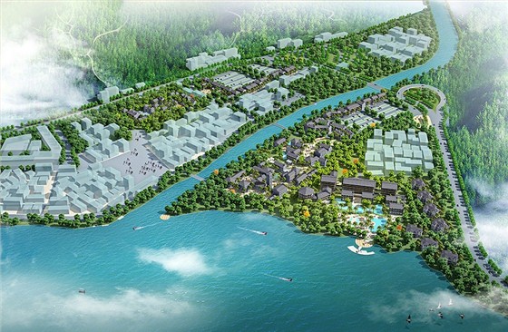 龙母祖庙风景旅游区规划设计图2 龙母祖庙风景旅游区规划设计图2
