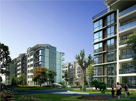 小区景观设计图片 小区景观设计图片