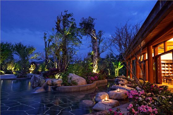 温泉度假区外环境景观设计3