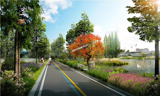 &ldquo;上字岭&rdquo;一河两岸建设