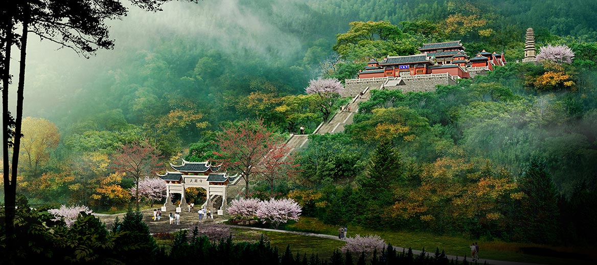 香山公园（大愿寺）修建性规划设计