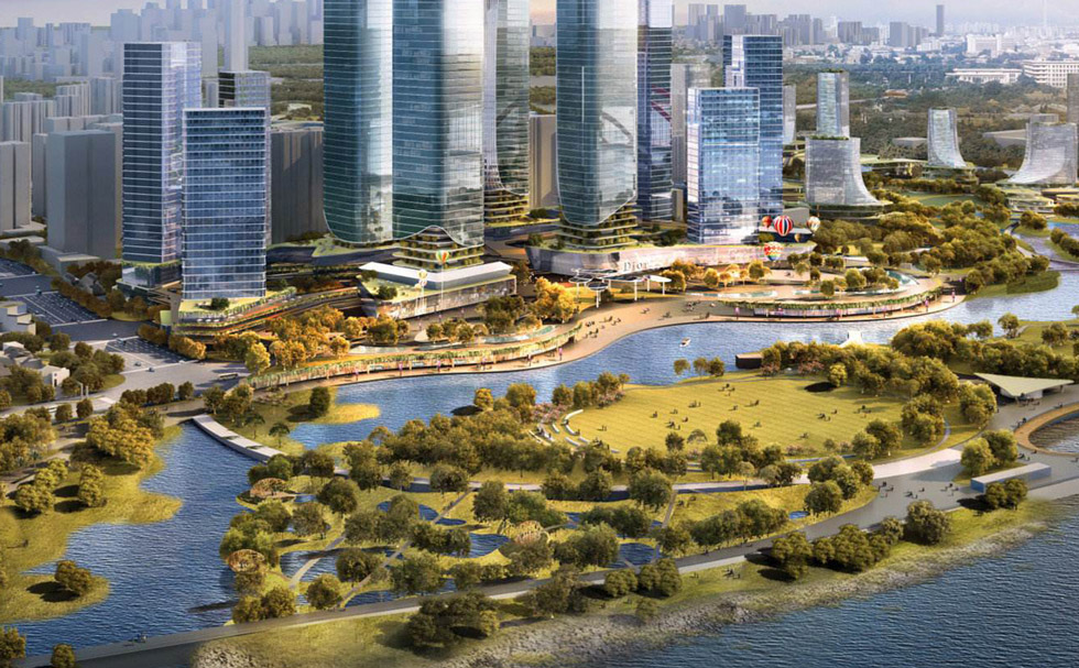城市园林景观设计图片 城市园林景观设计图片