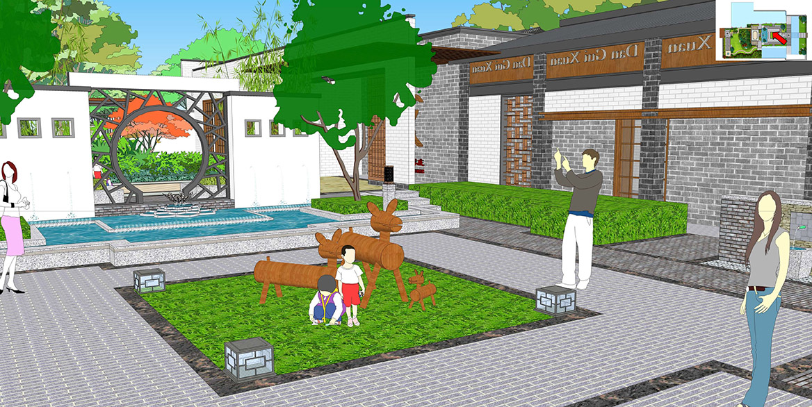 横沥镇六甲村美丽幸福村居建设方案设计图4