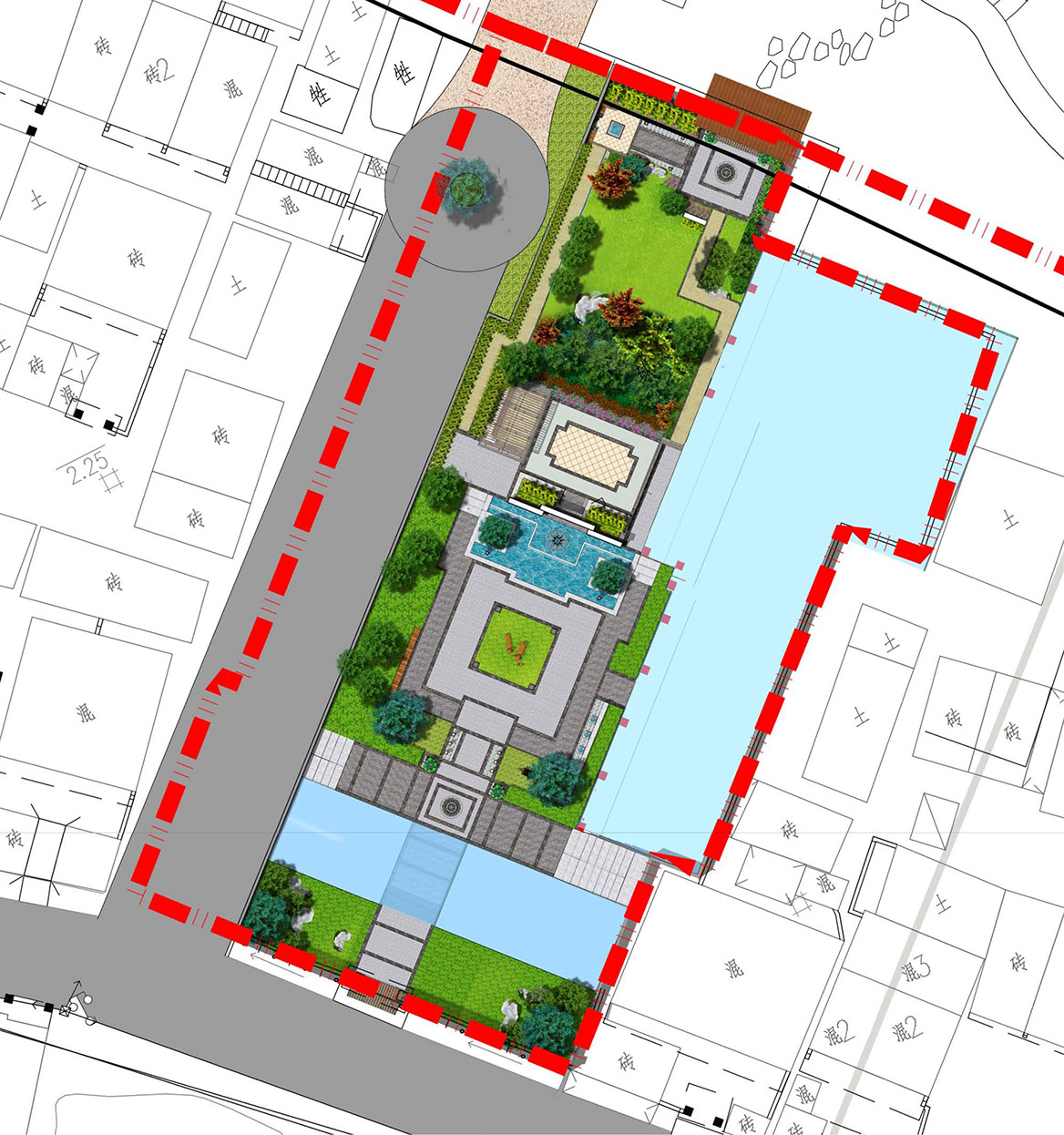 横沥镇六甲村美丽幸福村居建设方案设计图1