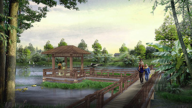 湿地公园景观的设计方法