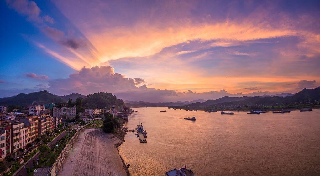 西江山水风景