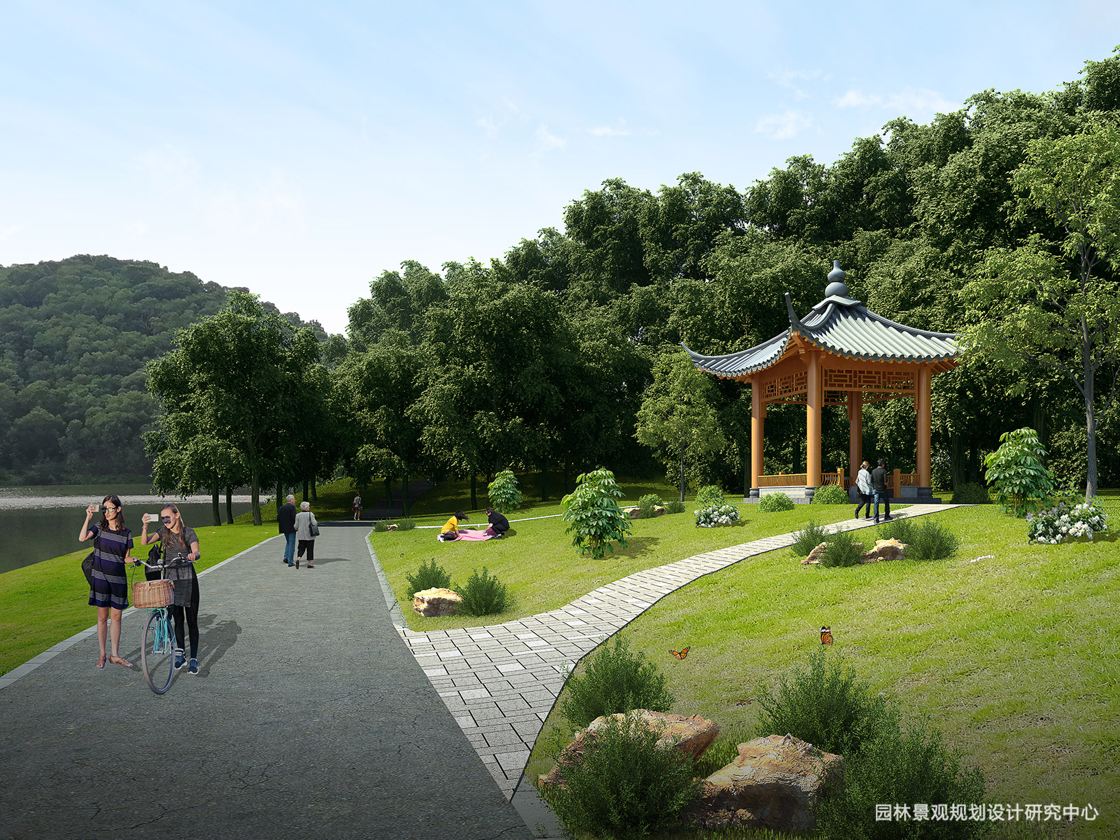 公园景观植物配置要点