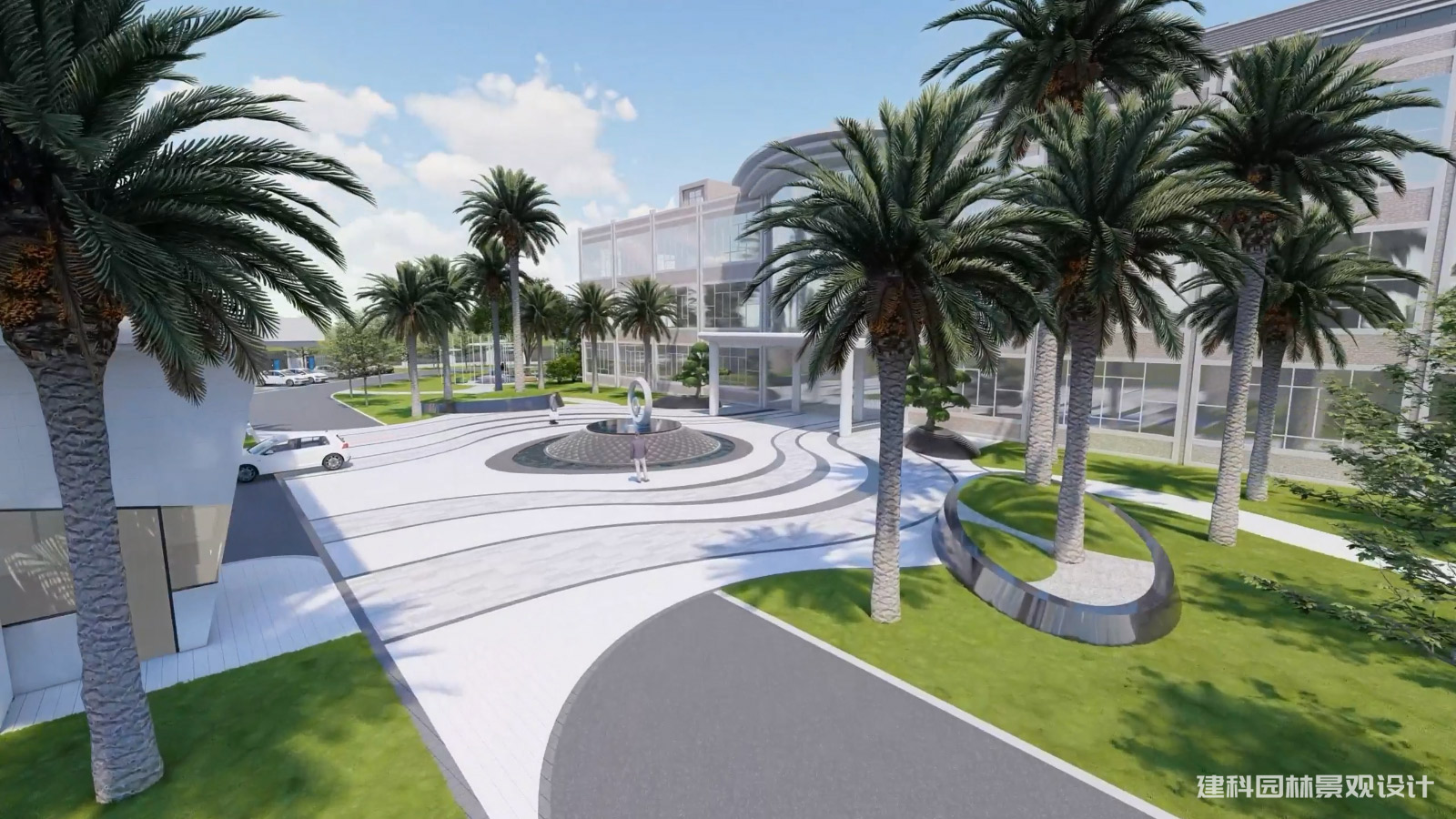 现代化工业厂区景观绿化设计关键要点