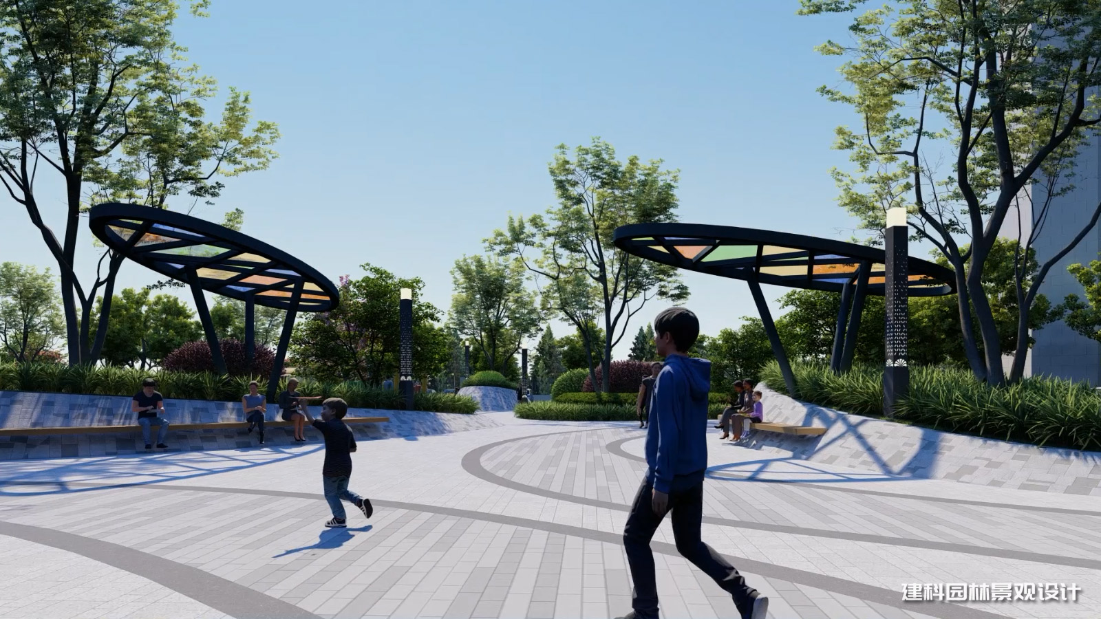 智慧园区景观设计要点