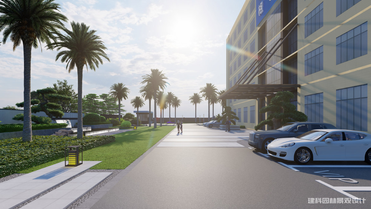 工业园区绿化因地制宜的设计思路